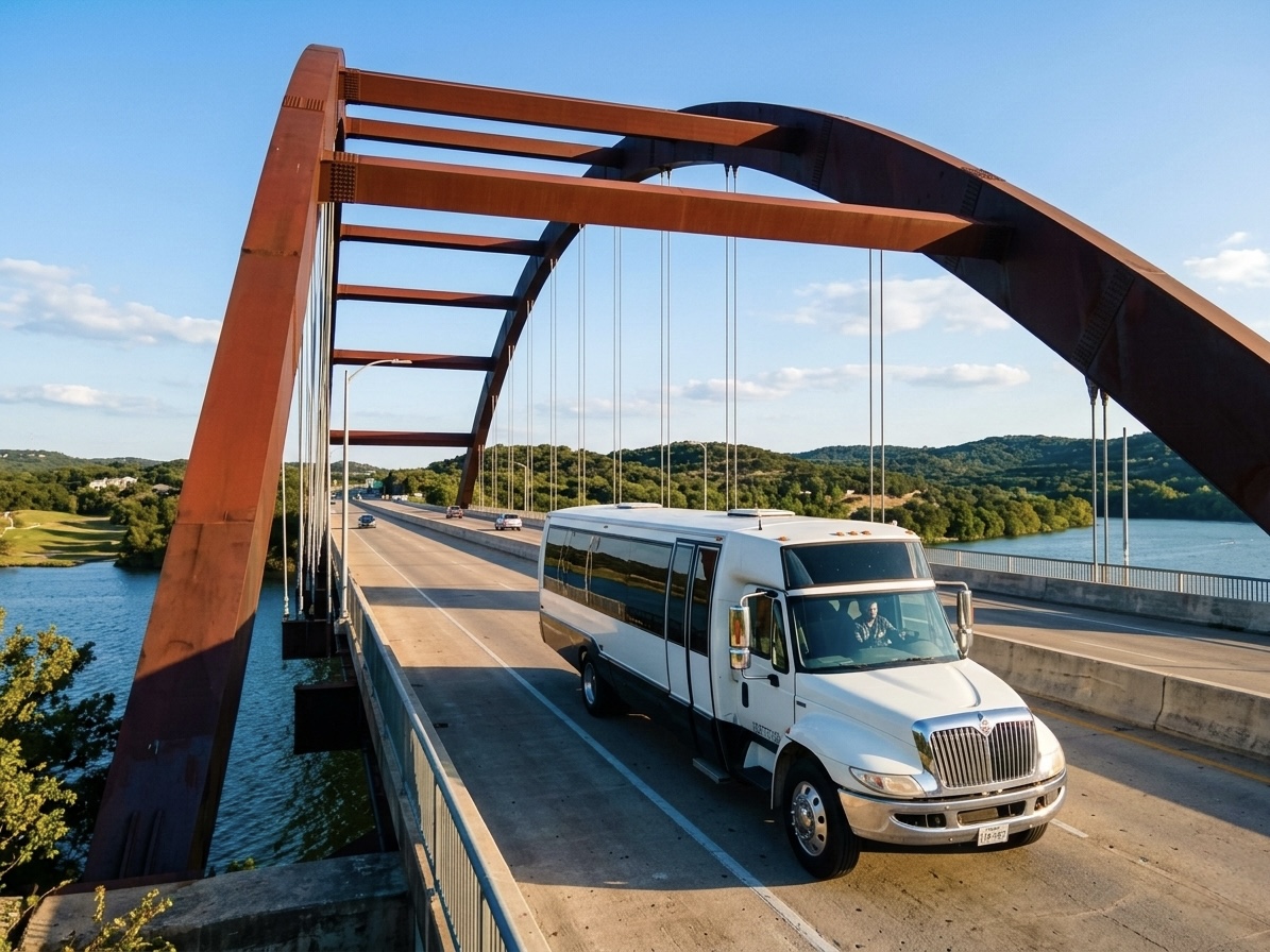 32 Passenger Bus exterior
