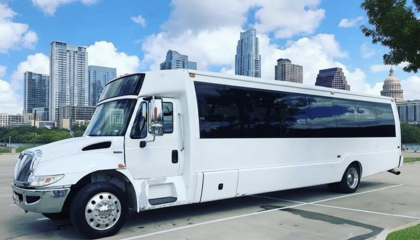 35 Passenger Party Bus exterior